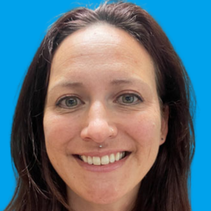 Cassie's blue team photo